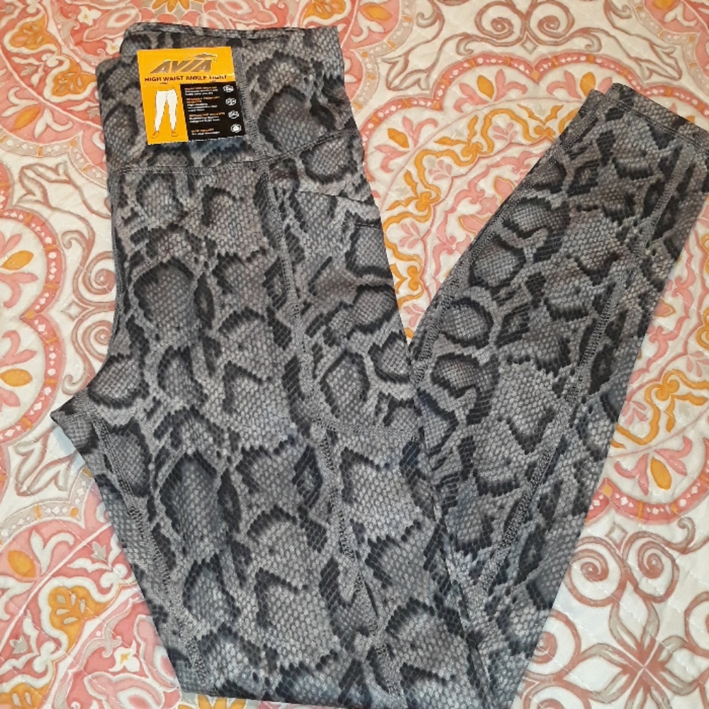 AVIA HIGH WAIST ANKLE TIGHT(SKU554)